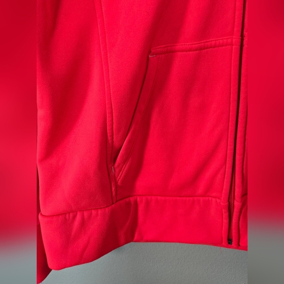 The Northface Women's Neon Orange Hooded Jacket Size Large - Picture 5 of 8